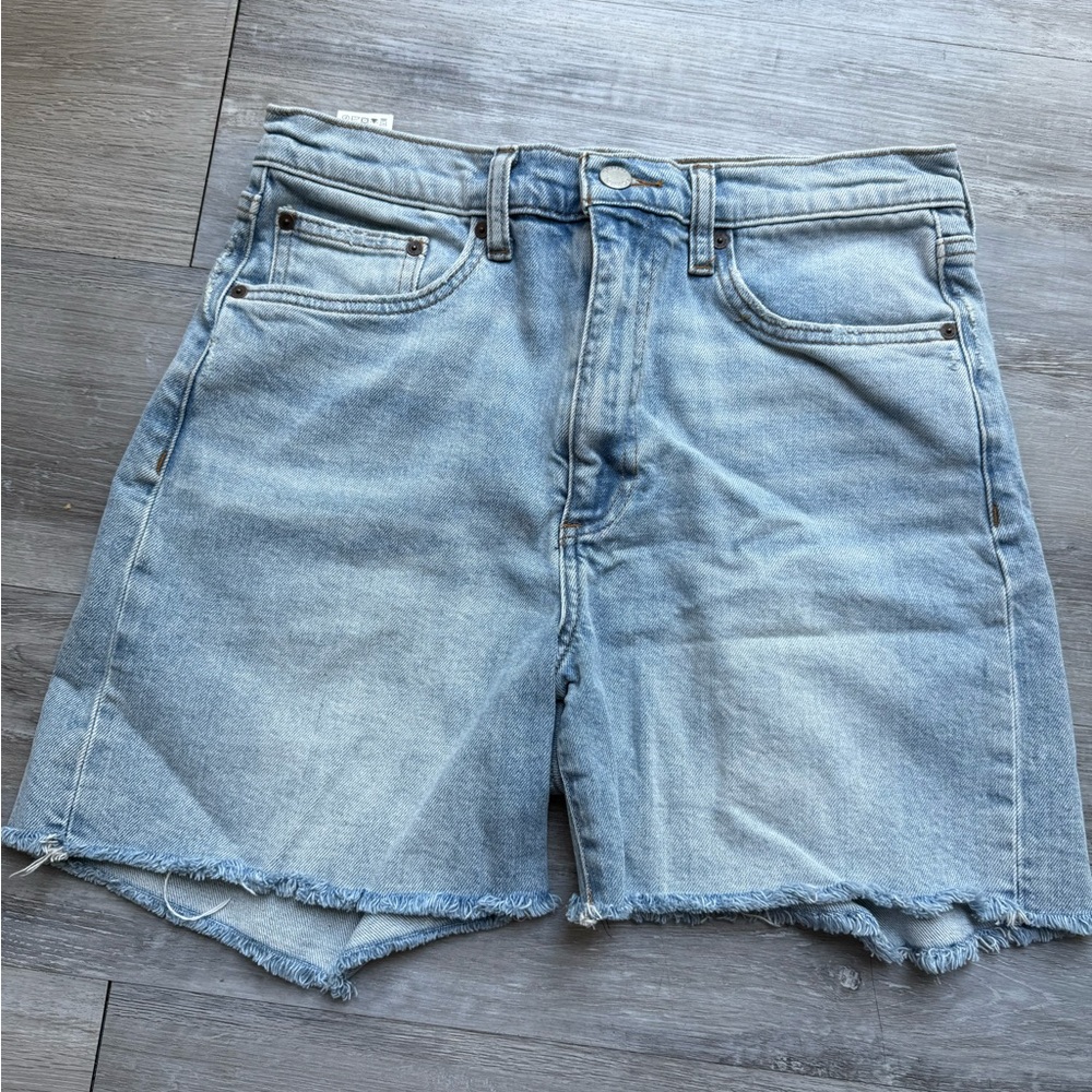 Aritzia Classic Blue Denim Women's Shorts